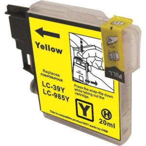 Brother LC 39 Yellow ink cartridge